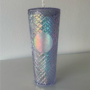 Starbucks 2021 Holographic Iridescent Diamond Tumbler